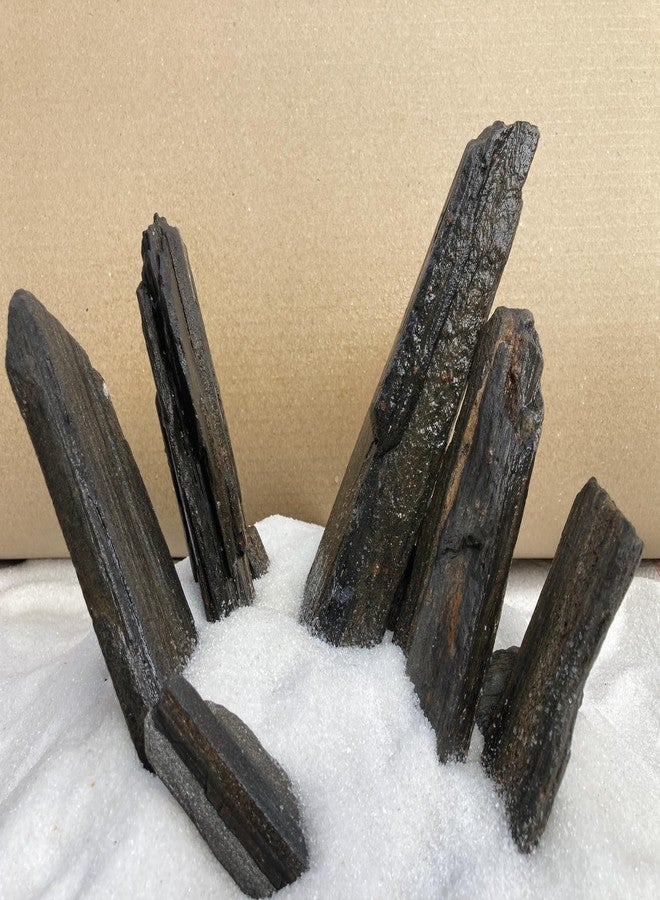 RUKDA Iwagumi Aquascaping Rocks - Natural Gneiss Stones for Aquarium, pH Neutral, Safe for Fish & Shrimp, Mountain Cliff Style - Image 1